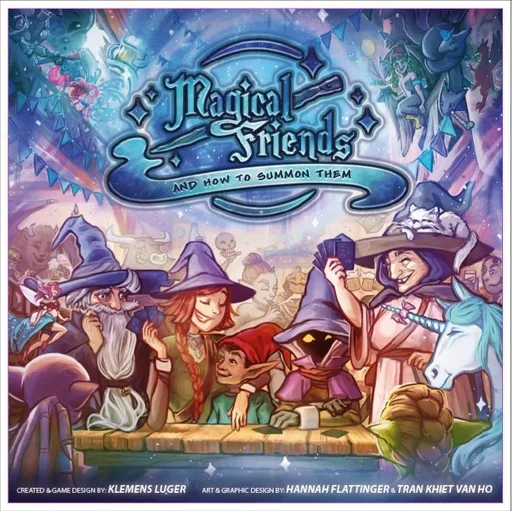 Board game, Magical Friends and How to Summon Them
