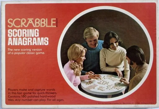 Board game, Scrabble Scoring Anagrams