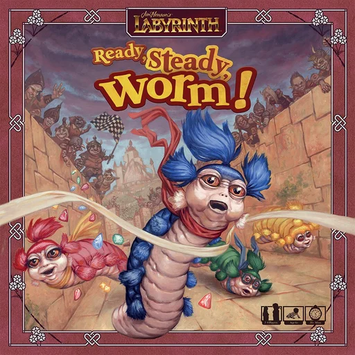 Board game, Jim Henson's Labyrinth: Ready, Steady, Worm!