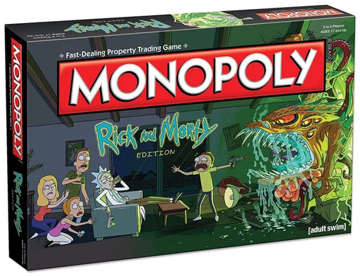 Board game, Monopoly: Rick and Morty