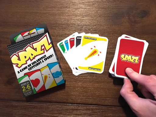 Board game, Spazz: The Card Game