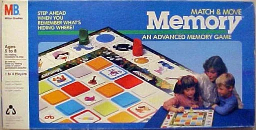 Board game, Memory Match & Move