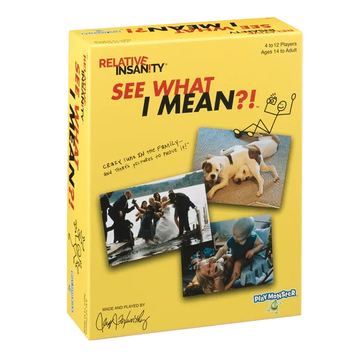 Board game, Relative Insanity: See What I Mean?