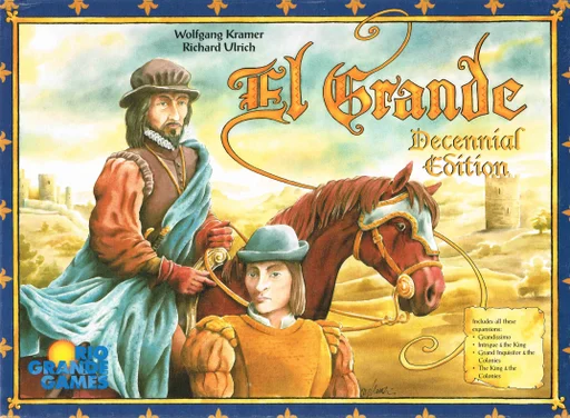 Board game, El Grande: Decennial Edition