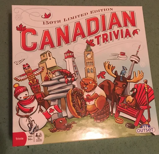 Board game, 150th Limited Edition Canadian Trivia