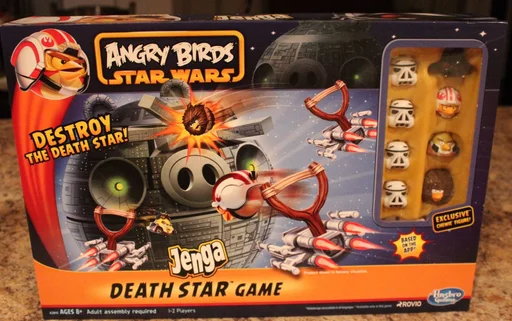 Board game, Angry Birds: Star Wars – Jenga Death Star Game