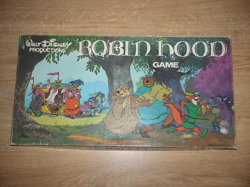 Board game, Walt Disney Productions Robin Hood