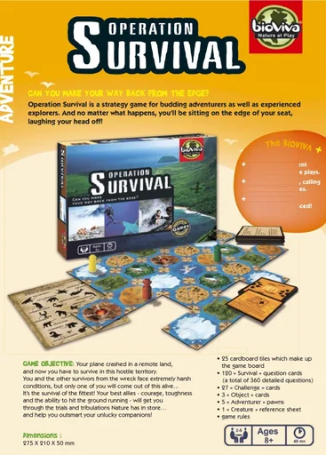 Board game, Operation Survival