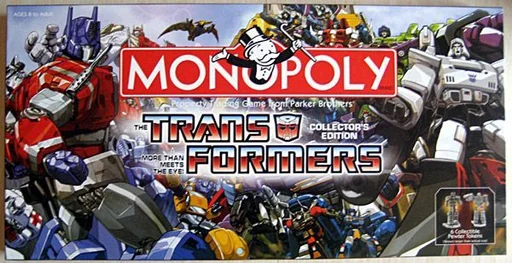 Board game, Monopoly: Transformers