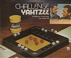Board game, Challenge Yahtzee
