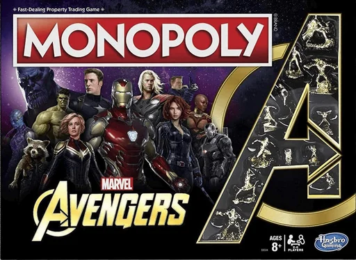 Board game, Monopoly: Marvel Avengers