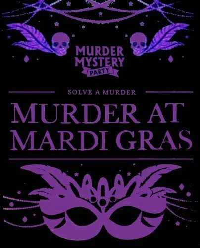 Board game, Murder Mystery Party: Murder at Mardi Gras