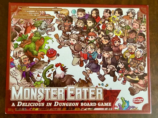 Board game, Monster Eater: A Delicious in Dungeon Board Game