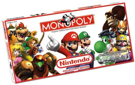 Board game, Monopoly: Nintendo Collector's Edition