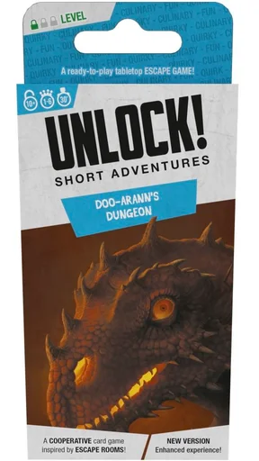 Board game, Unlock!: Short Adventures – Doo-Arann's Dungeon